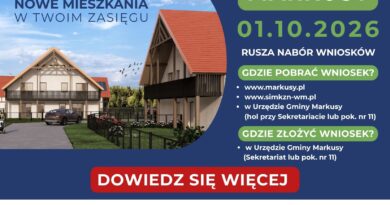 Ogłoszenie Wójta Gminy Markusy Ogłoszenie Wójta Gminy Markusy