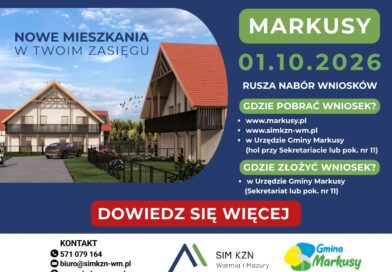 Ogłoszenie Wójta Gminy Markusy Ogłoszenie Wójta Gminy Markusy
